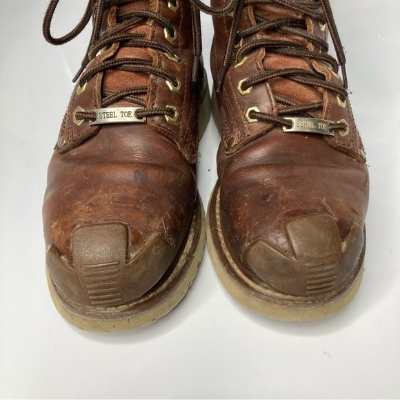 Ad Tec steel Toe water resistant leather boots size 10 - Picture 10 of 11